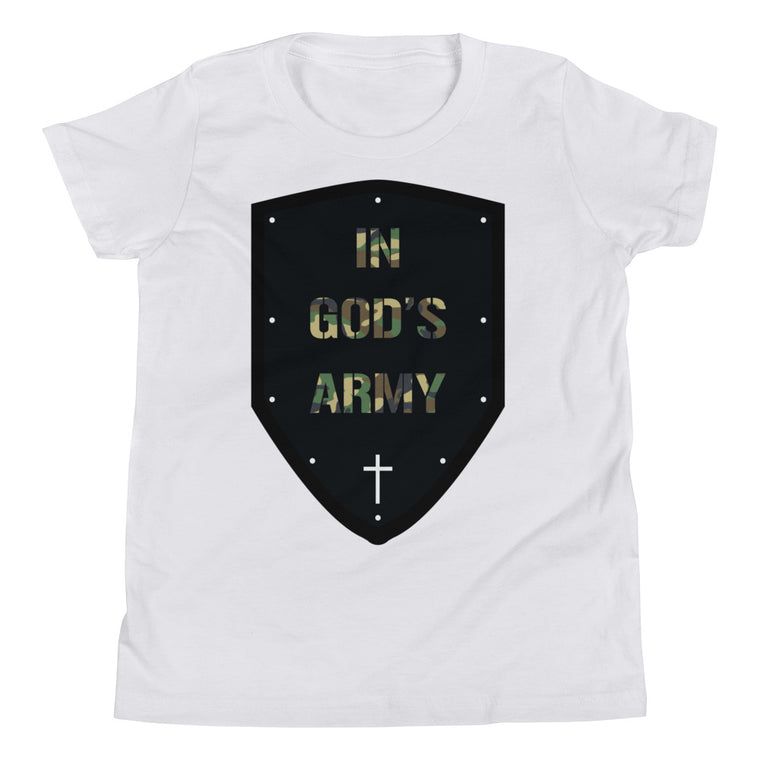 In God's Army Youth T Shirt